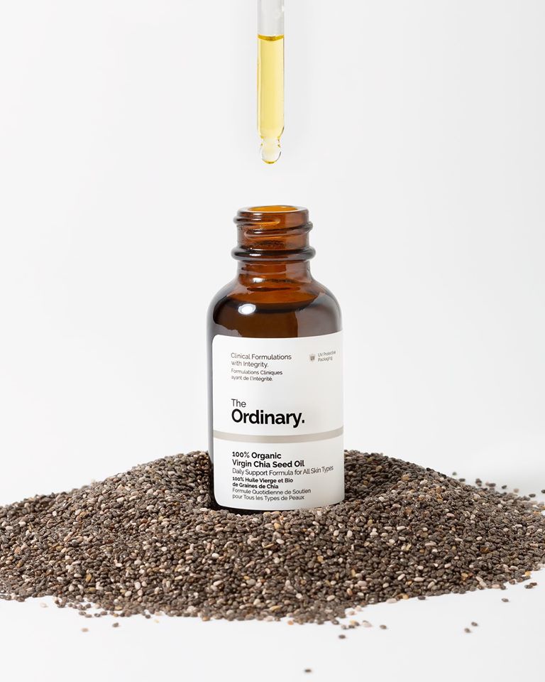 100% Organic Virgin Chia Seed Oil
