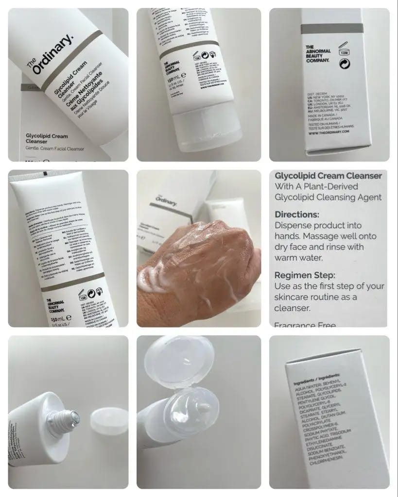 Glycolipid Cream Cleanser 50ml (Without Box)